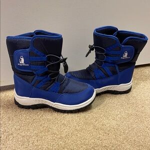 Blue Kids Snow Boots